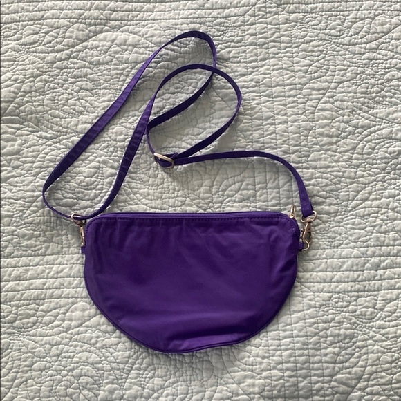 Rich Purple Crescent Multi-Wear Purse - Picture 1 of 4